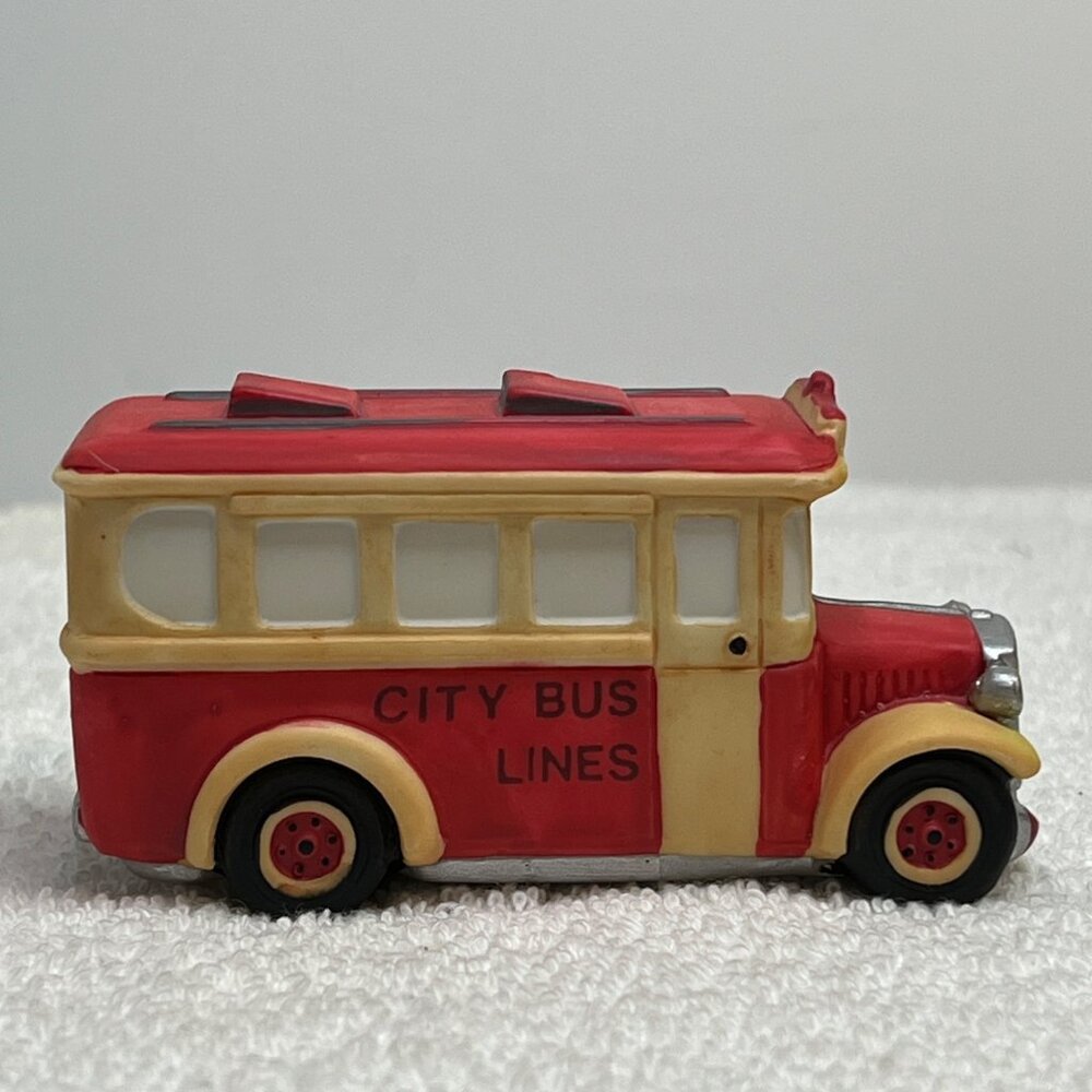 Dept 56 Transport - City Bus, Christmas in the City Loose Figurine from 1988 - Picture 6 of 8